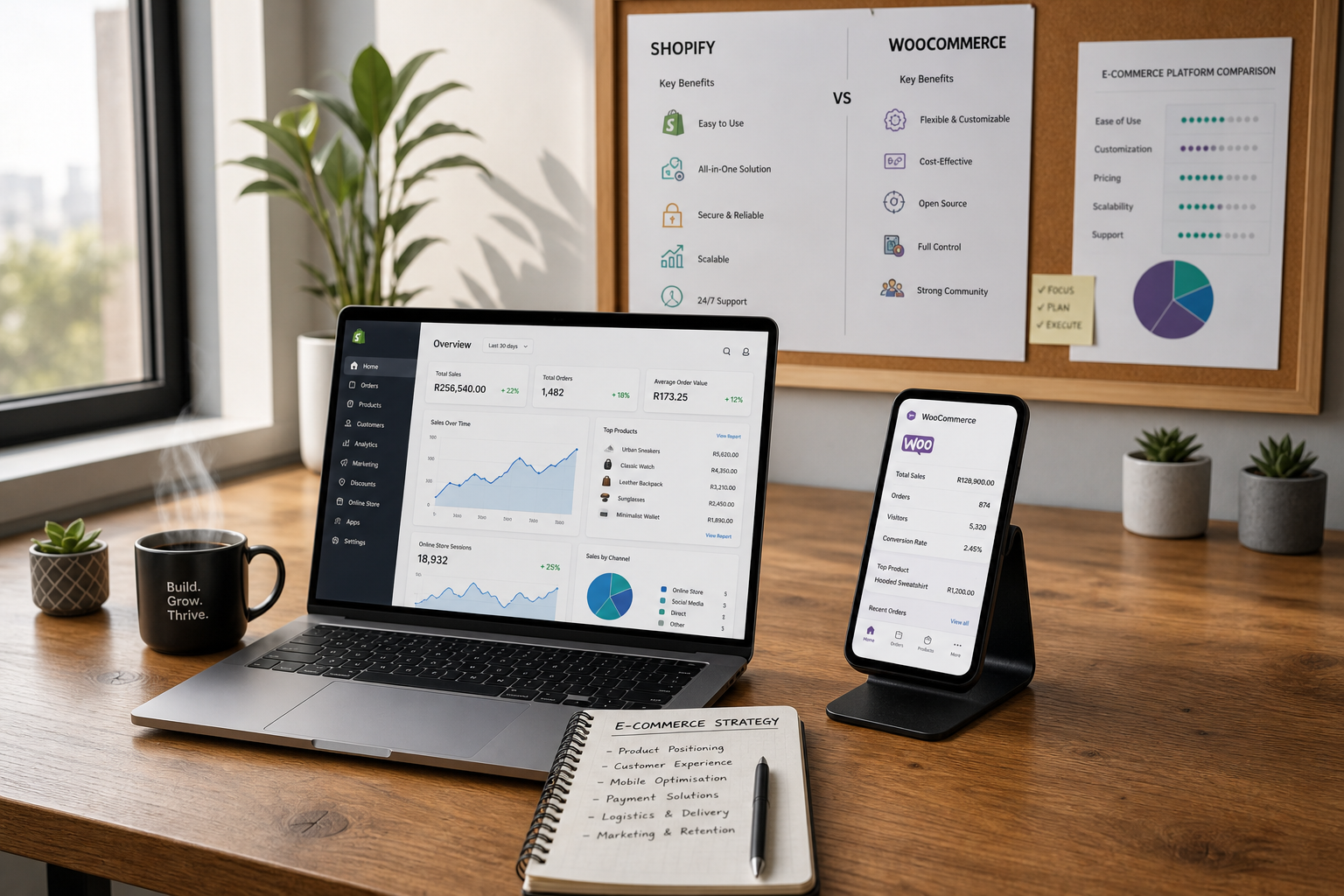 shopify vs wordpress